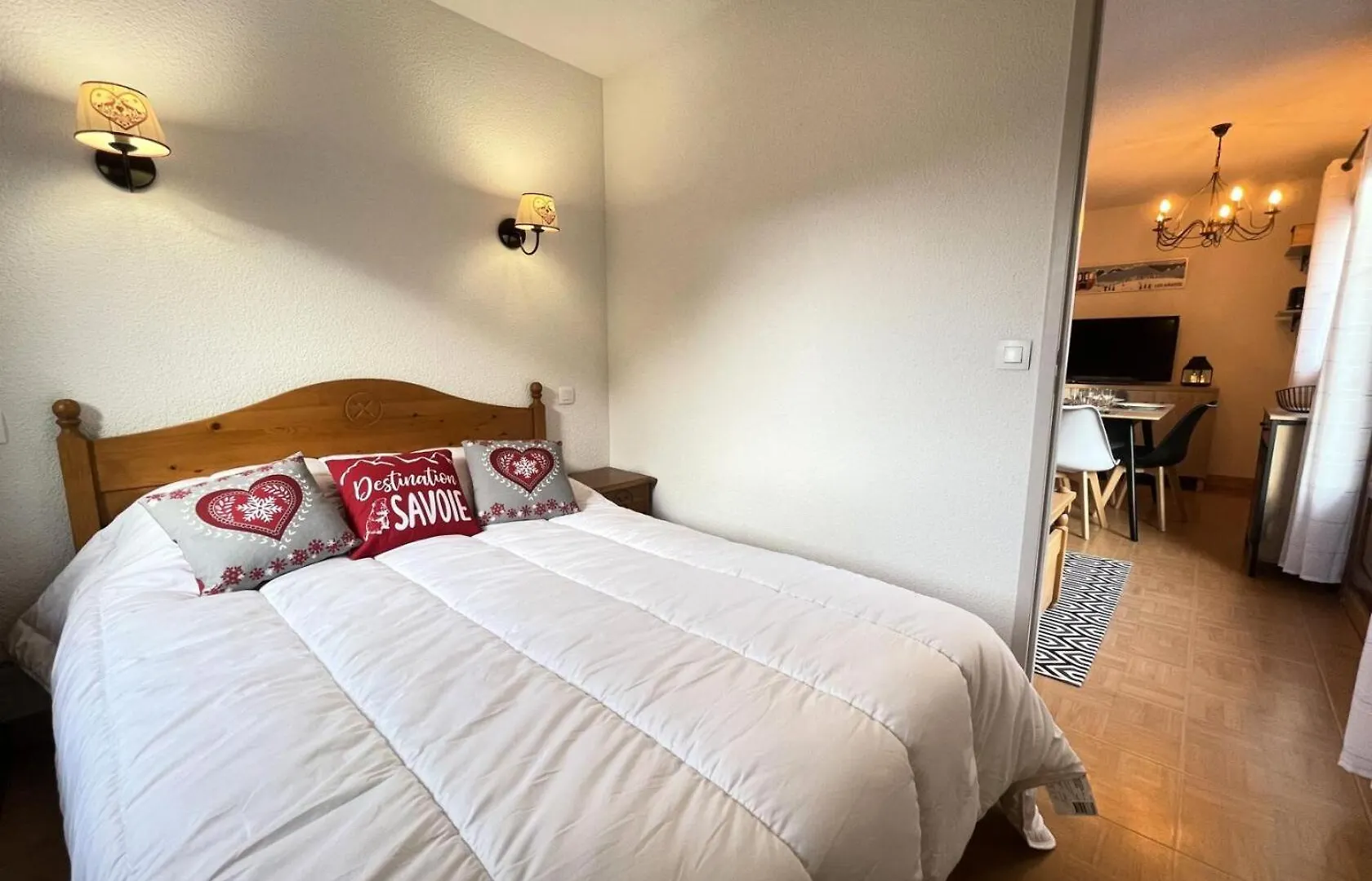 Les Chalets Des Evettes - Appartement Cozy Au Pied Des Pistes Dans Une Residence Avec Piscine Mae-6431 Flumet 0*,
