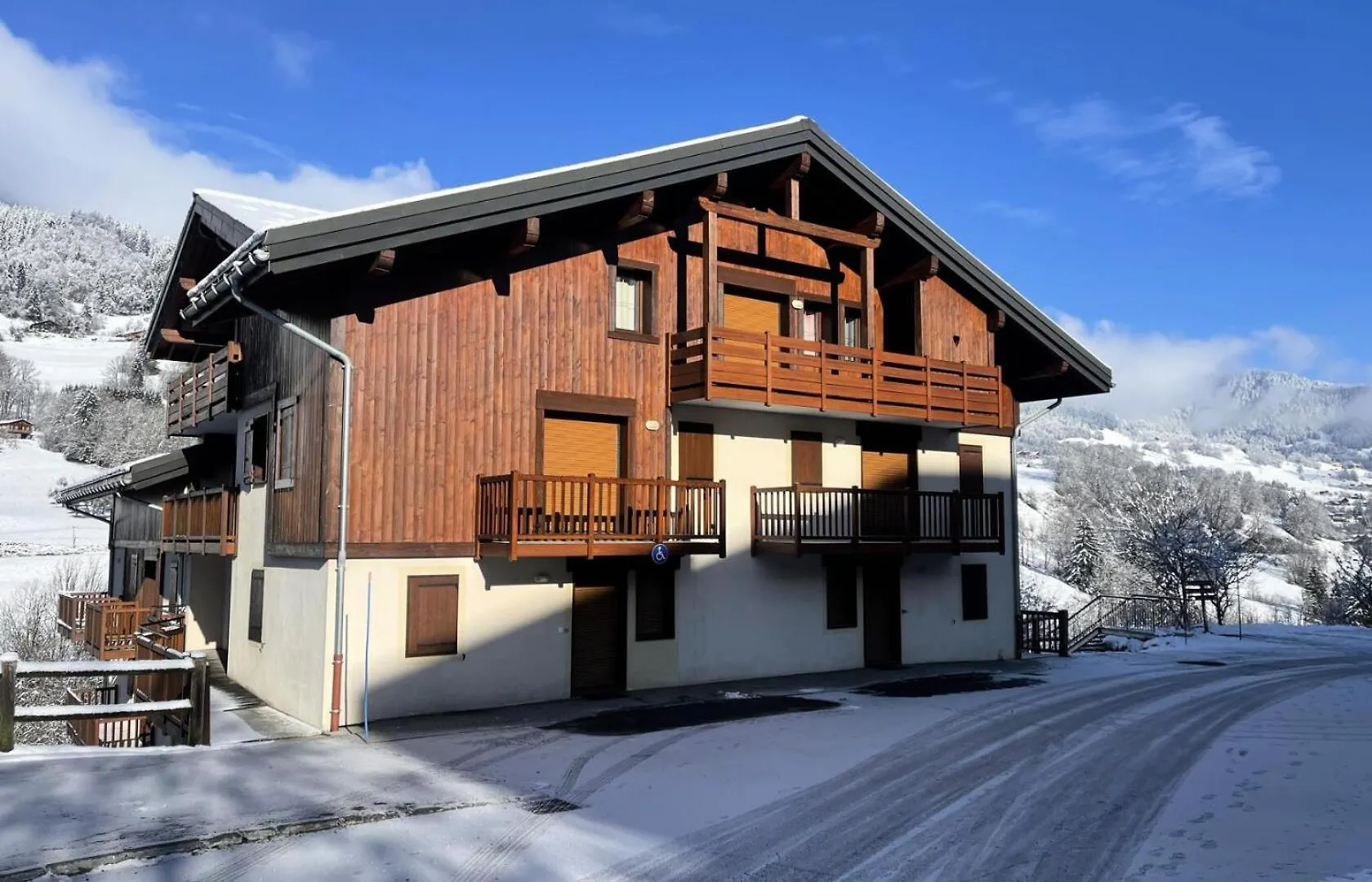 Les Chalets Des Evettes - Appartement Cozy Au Pied Des Pistes Dans Une Residence Avec Piscine Mae-6431 Flumet 0*,