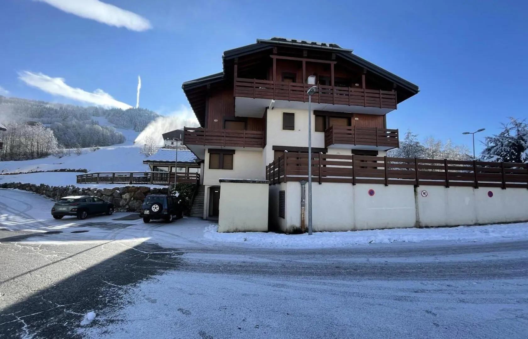 Les Chalets Des Evettes - Appartement Cozy Au Pied Des Pistes Dans Une Residence Avec Piscine Mae-6431 Flumet Frankreich